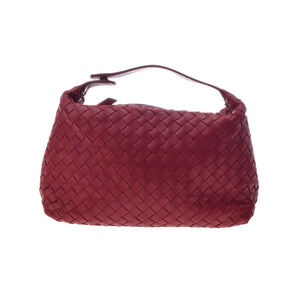 Bottega Veneta handbag red intrecciato